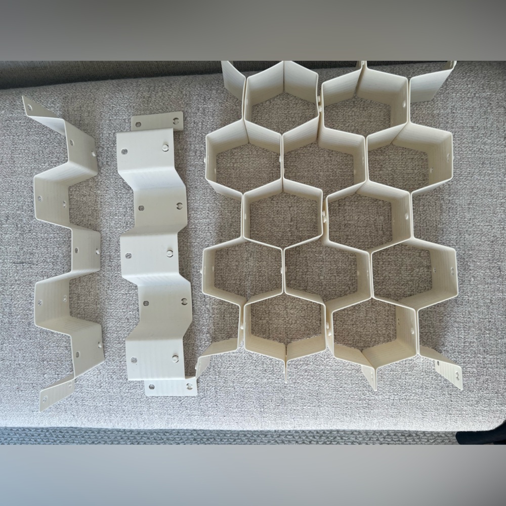 Modular Cream Storage Organizer (2 sets)